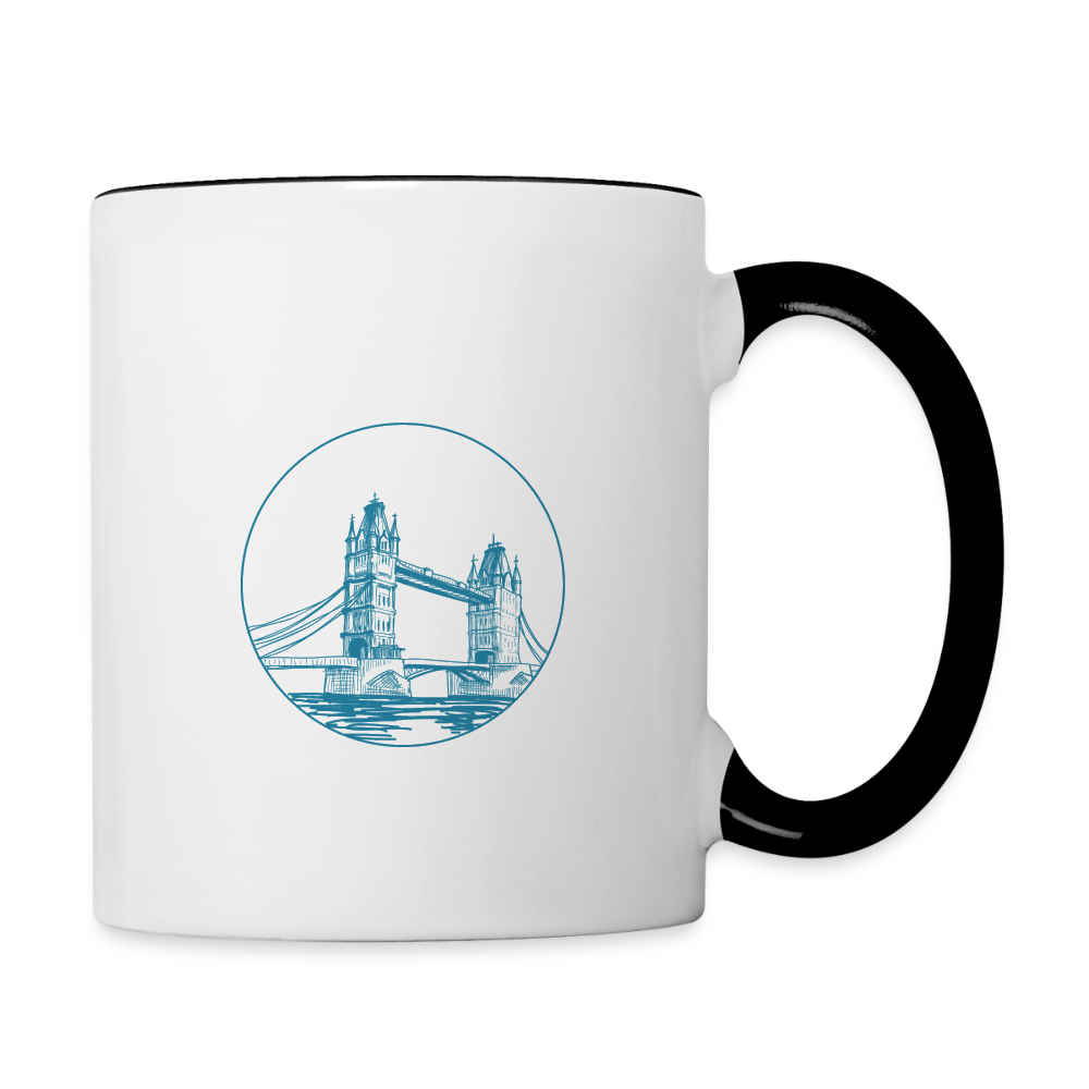 LONDON Coffee Mug - white/black