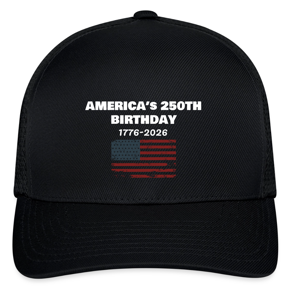 Flexfit Fitted Baseball Cap - black
