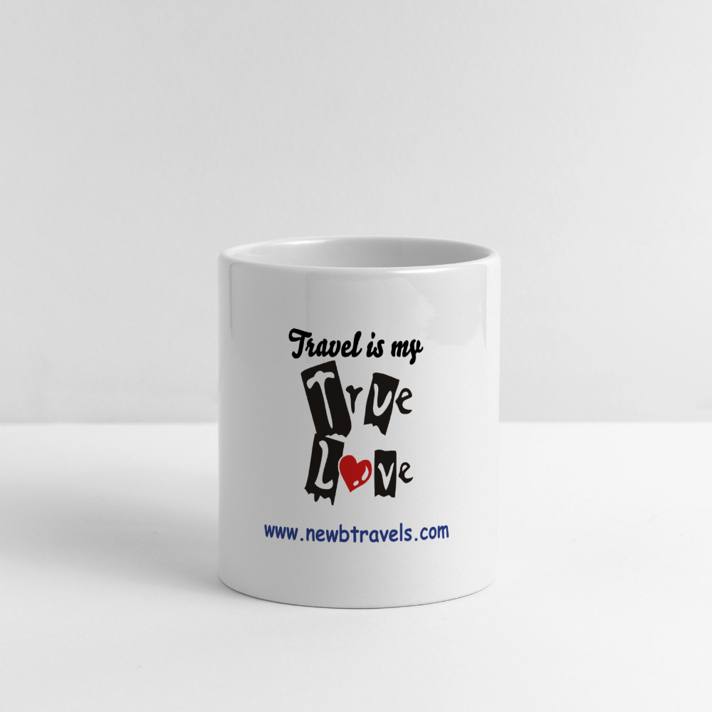 Mug with Heart Handle - white