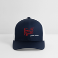 Flexfit Fitted Baseball Cap - navy/white