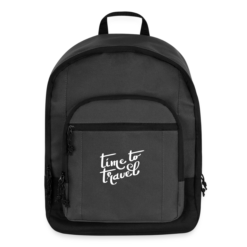 Basic Backpack - charcoal grey