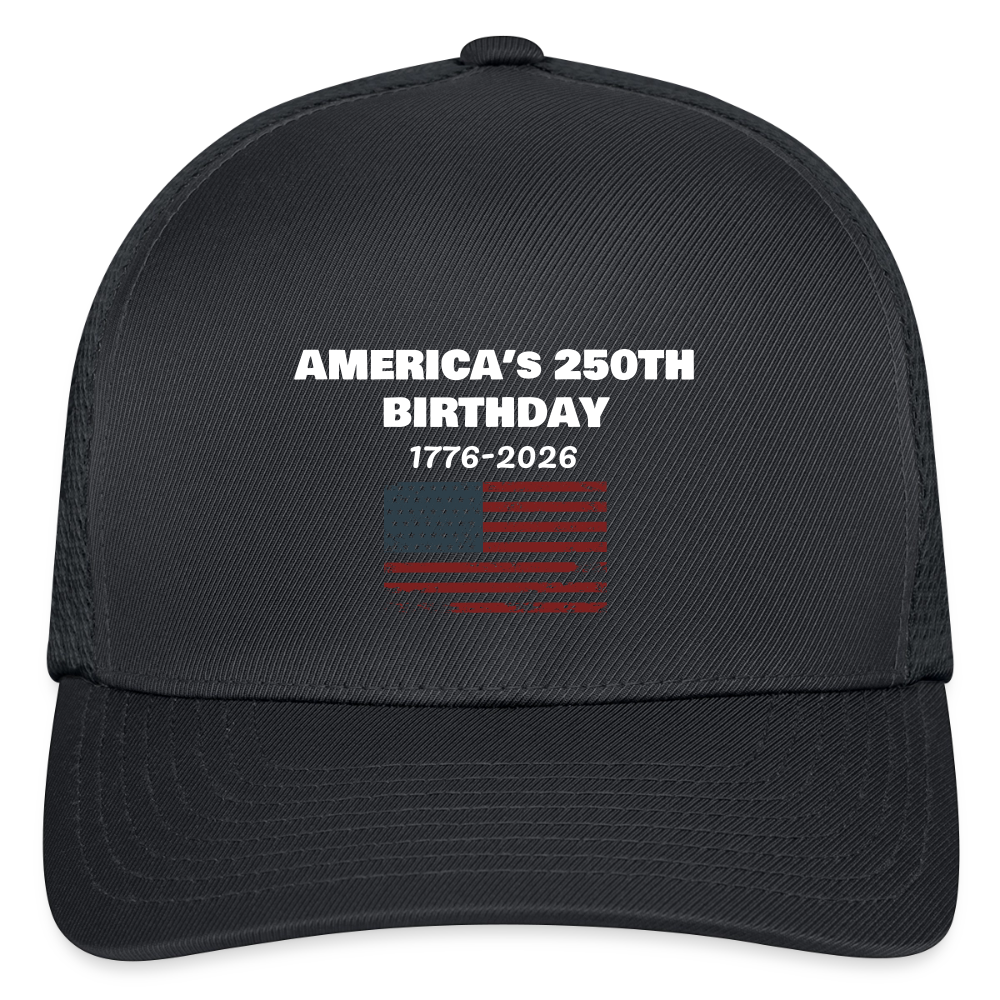 Flexfit Fitted Baseball Cap - charcoal