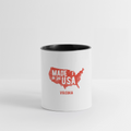 Coffee Mug-VIRGINIA - white/black