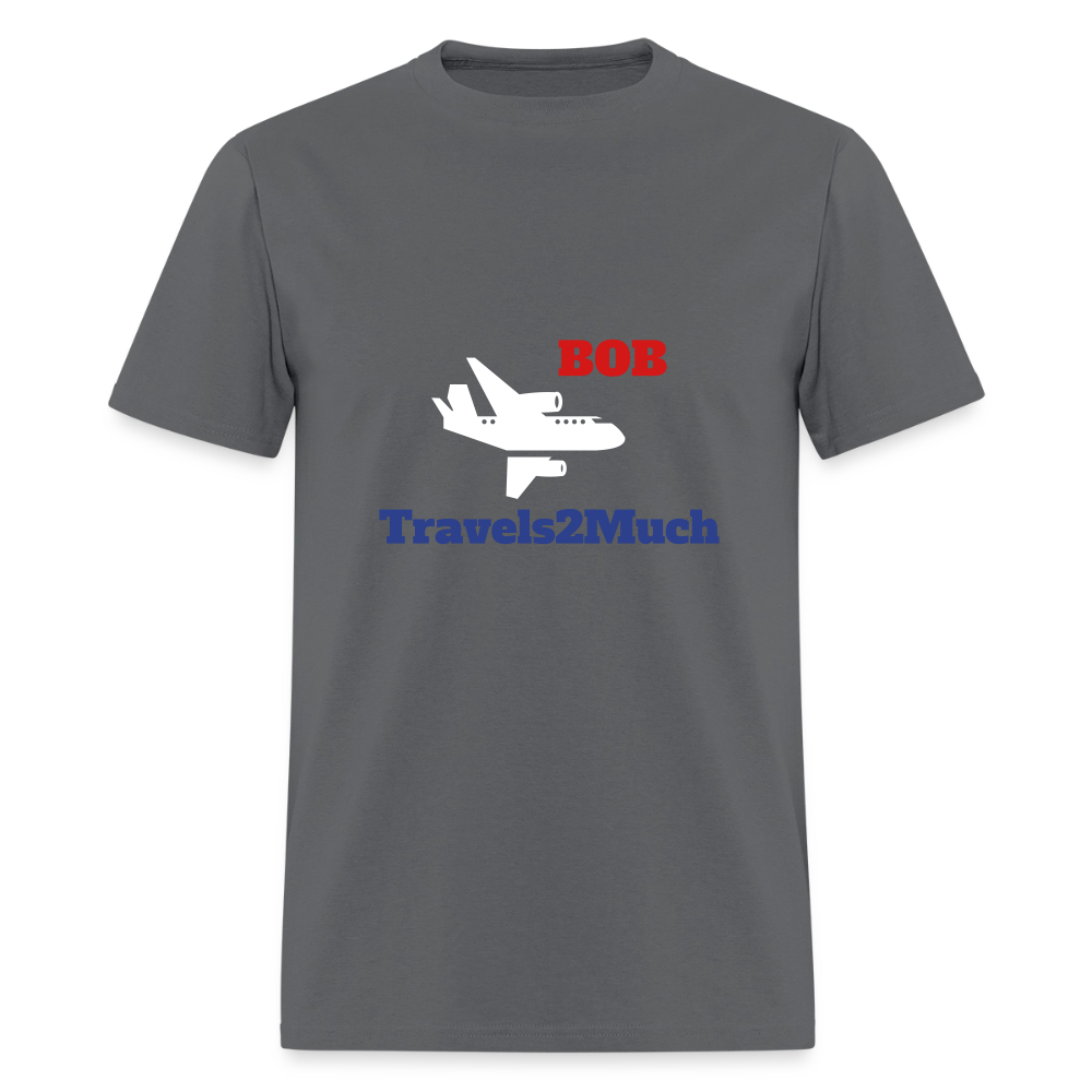 Men’s Logo Tee - charcoal