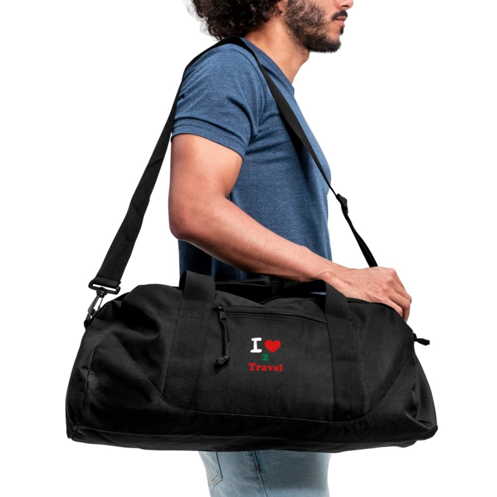 Recycled duffle - black