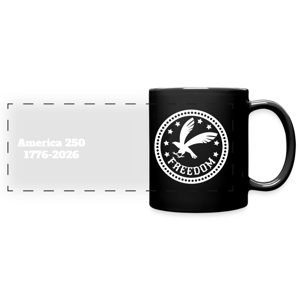 Full Color Panoramic Mug - black