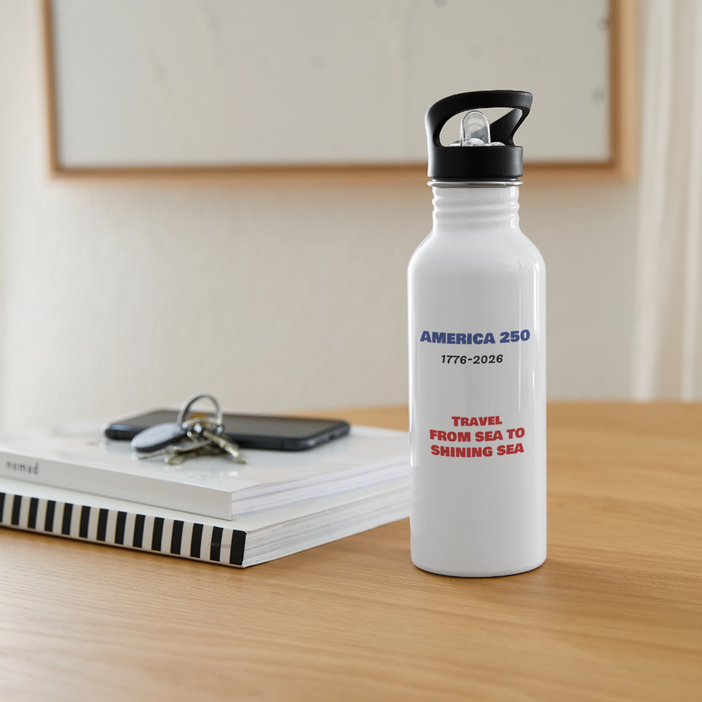 Water Bottle - white