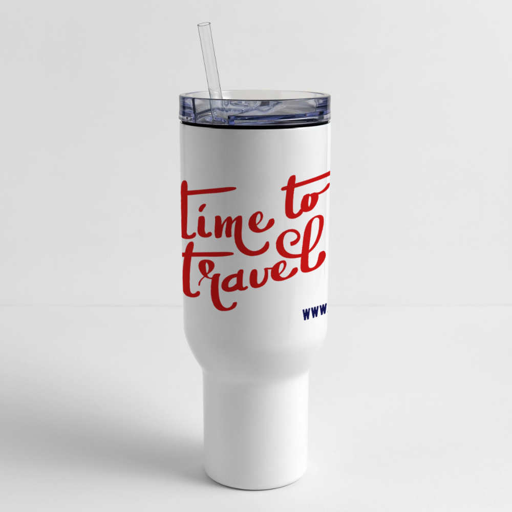40 oz Travel Tumbler - white