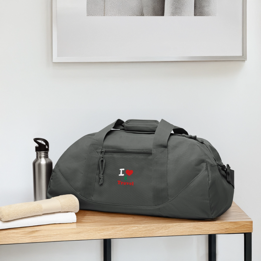 Recycled duffle - charcoal