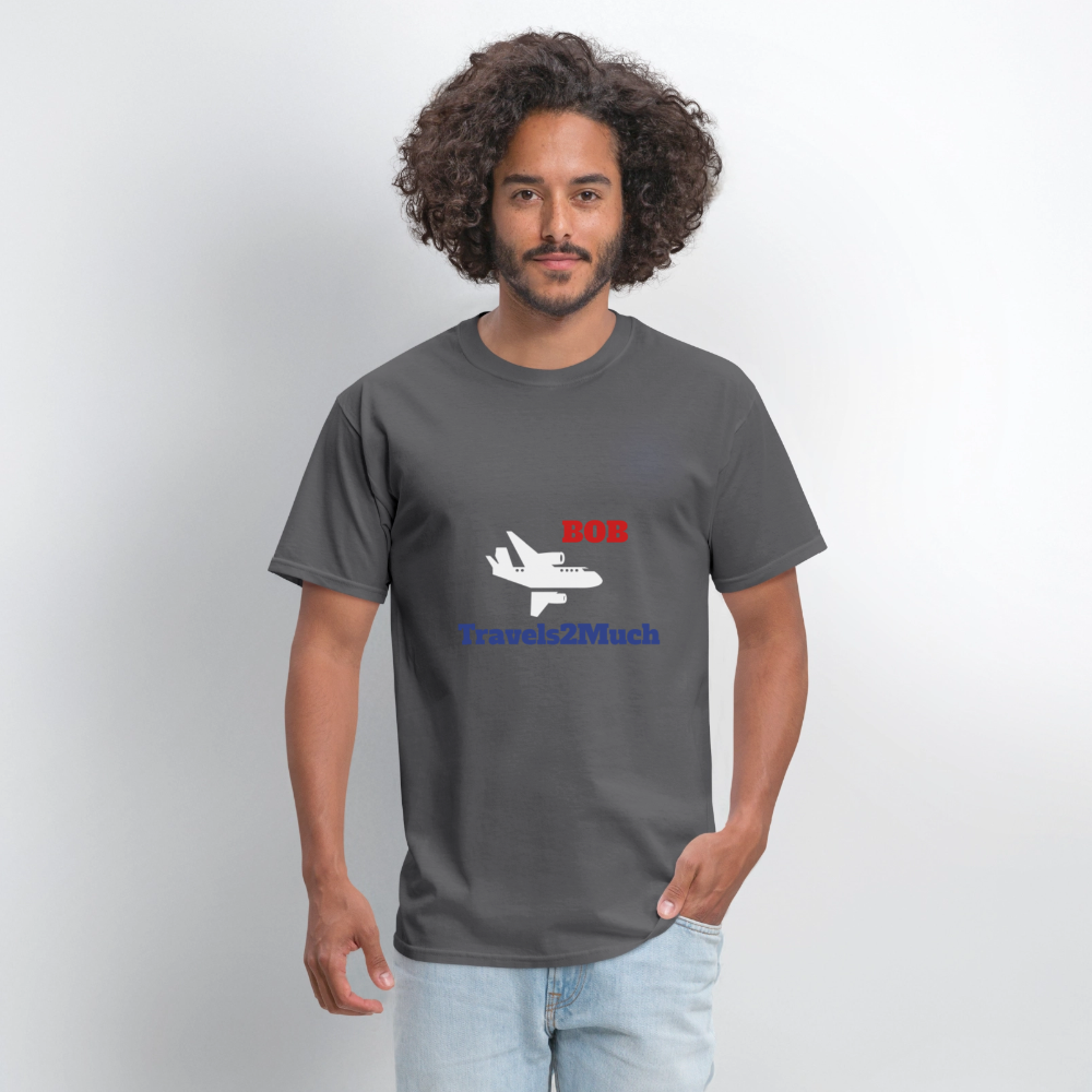Men’s Logo Tee - charcoal