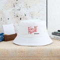 Kid's Bucket Hat - white