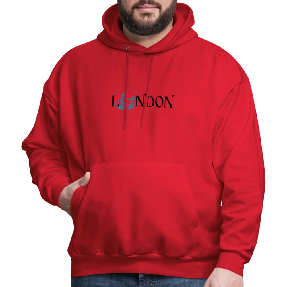 Men’s London Hoodie - red