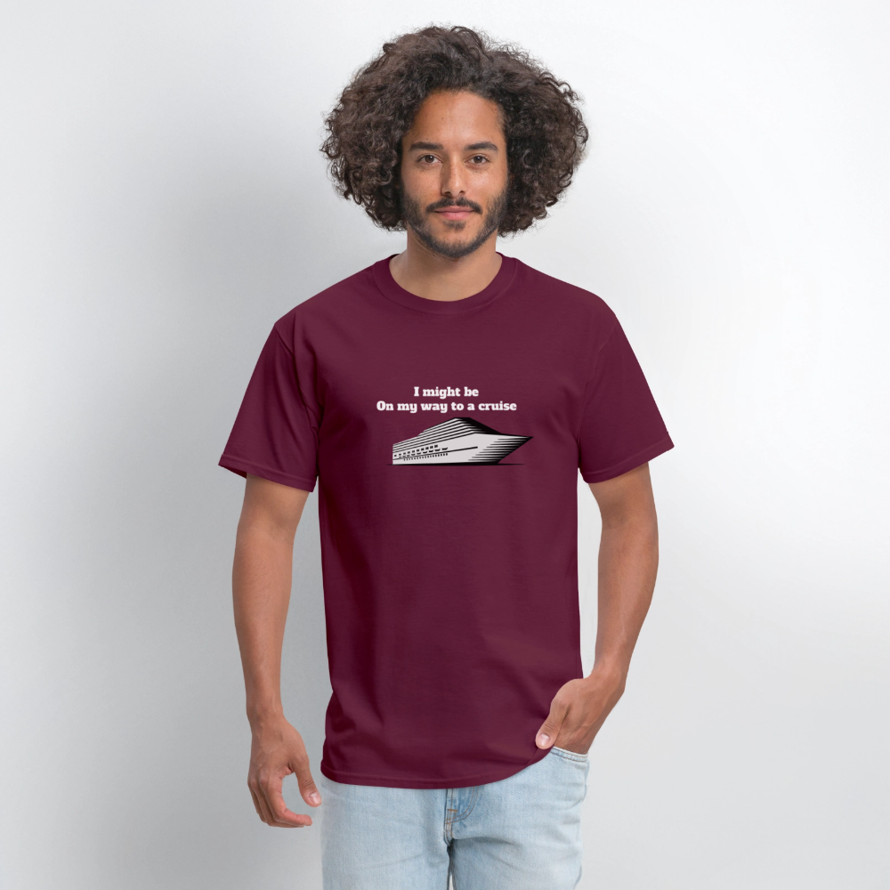 Men's T-Shirt | GILDAN 5000 - burgundy