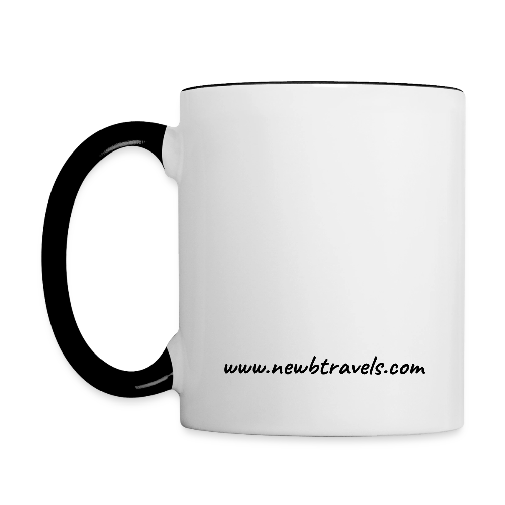 LONDON Coffee Mug - white/black
