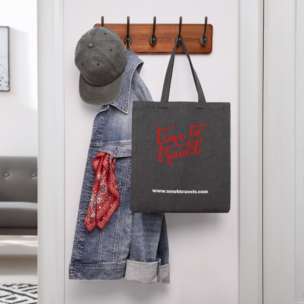 Recycled Tote Bag - charcoal grey