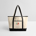 Tote Bag - Natural/French Navy