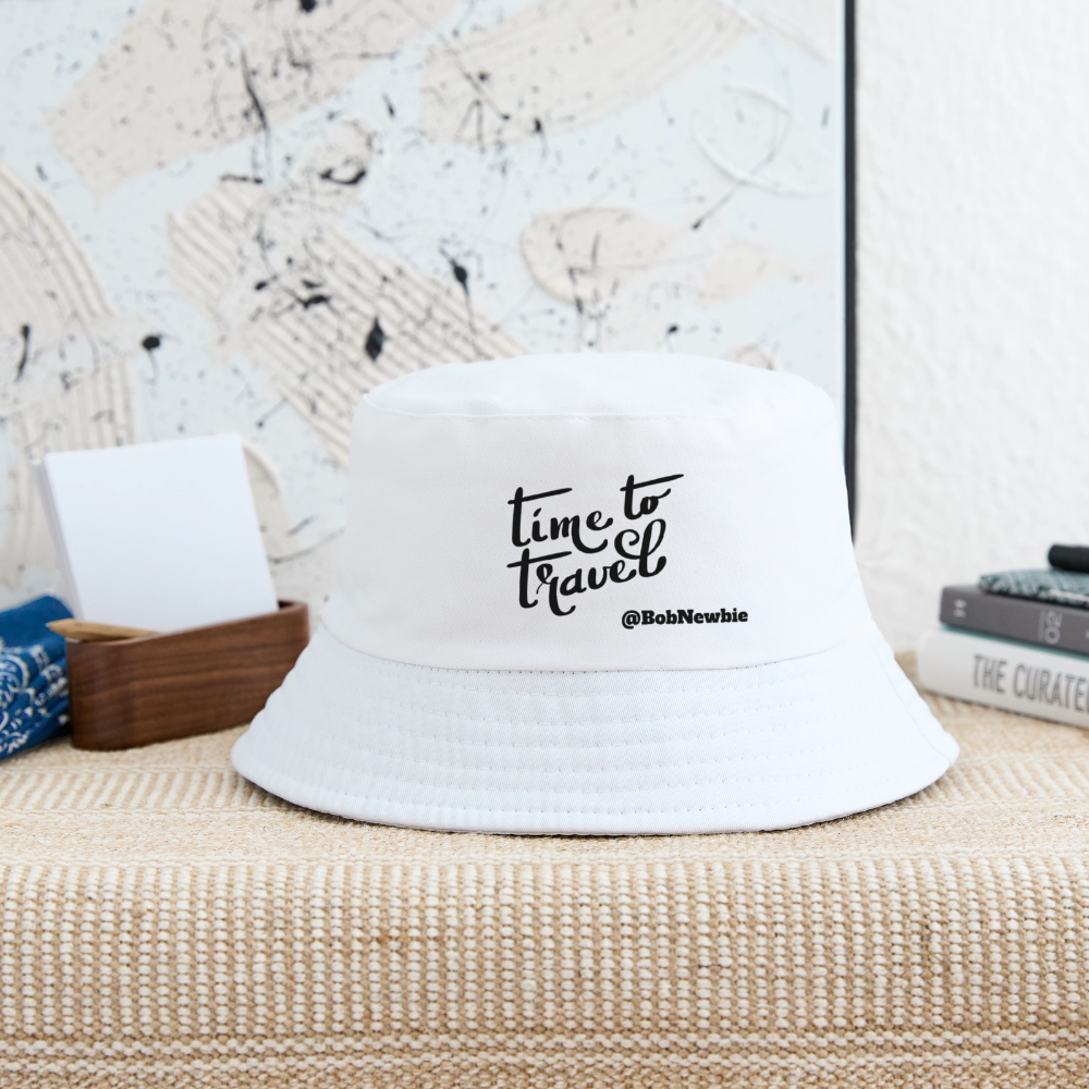 Kid's Bucket Hat - white