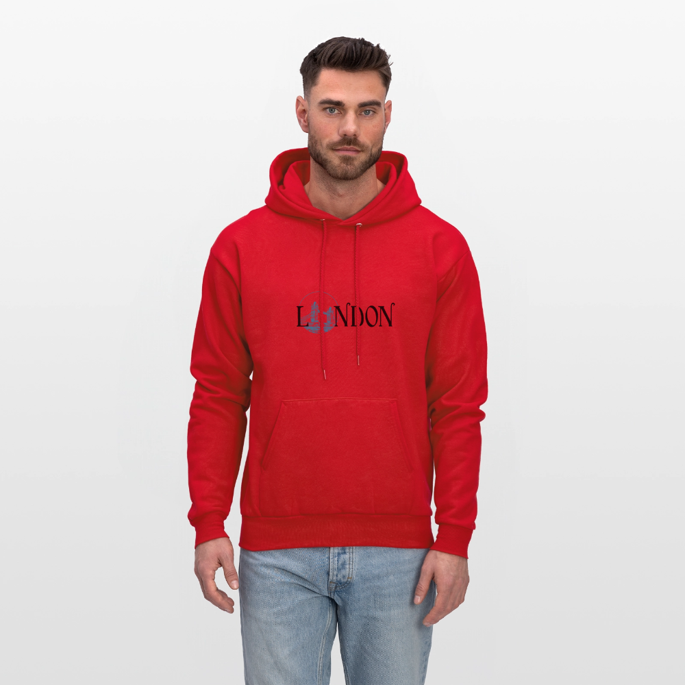 Men’s London Hoodie - red