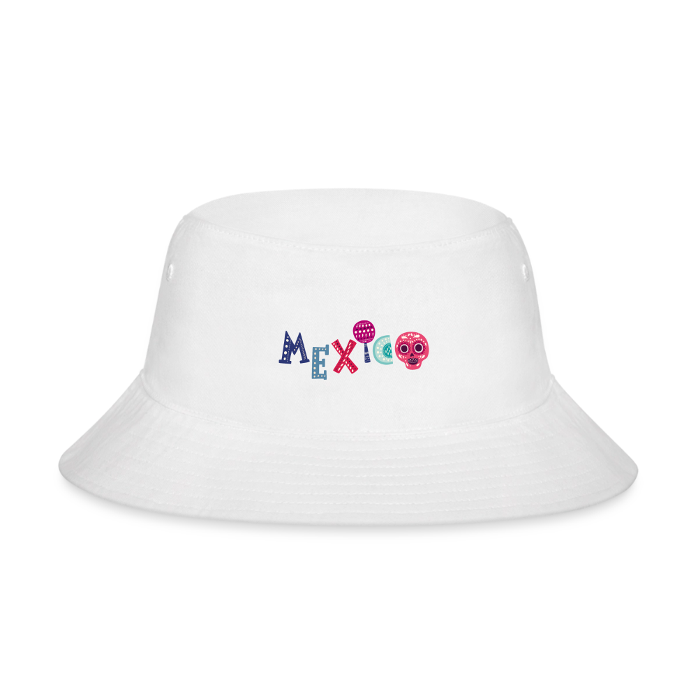 Bucket Hat-MEXICO - white
