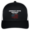 Flexfit Fitted Baseball Cap - black/white