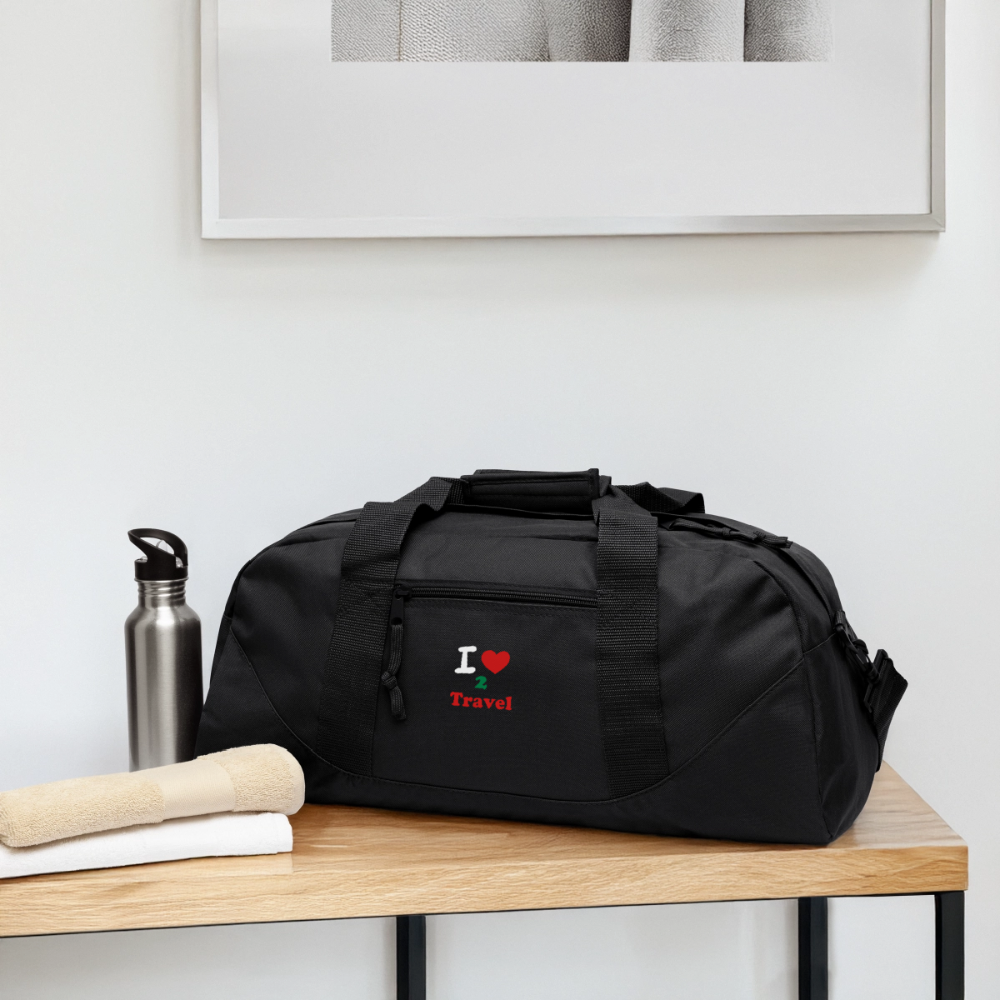 Recycled duffle - black